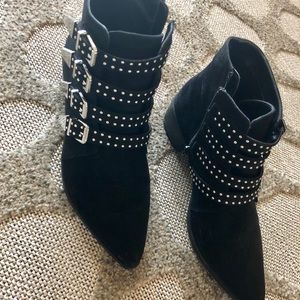 Black booties